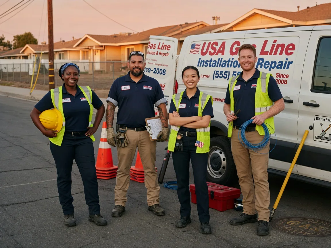 Gas Line Installation company in Jber, AK
